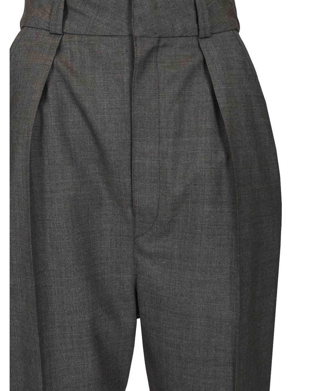 Shorts Lemaire de color Gray