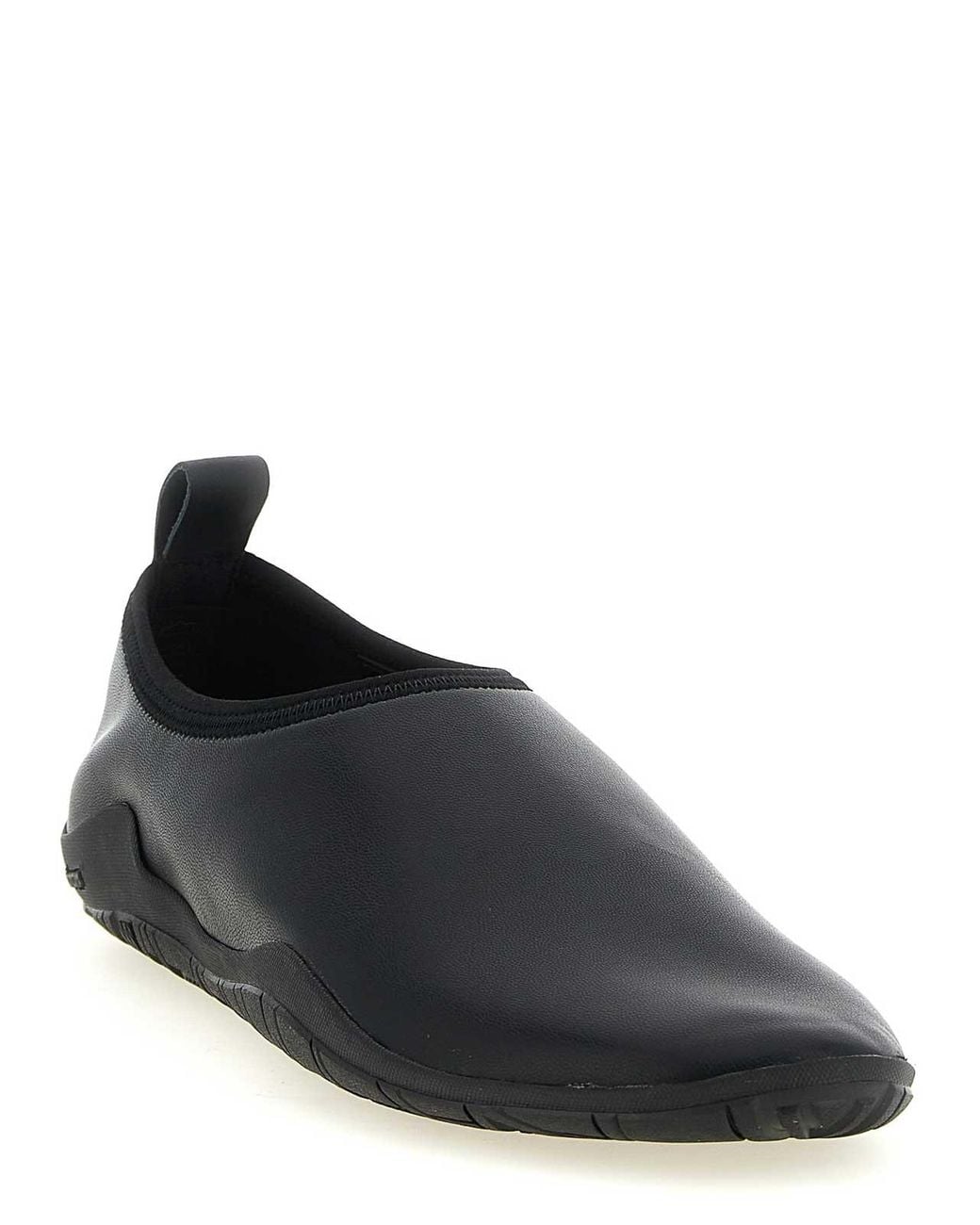 Jil Sander Black Slippers