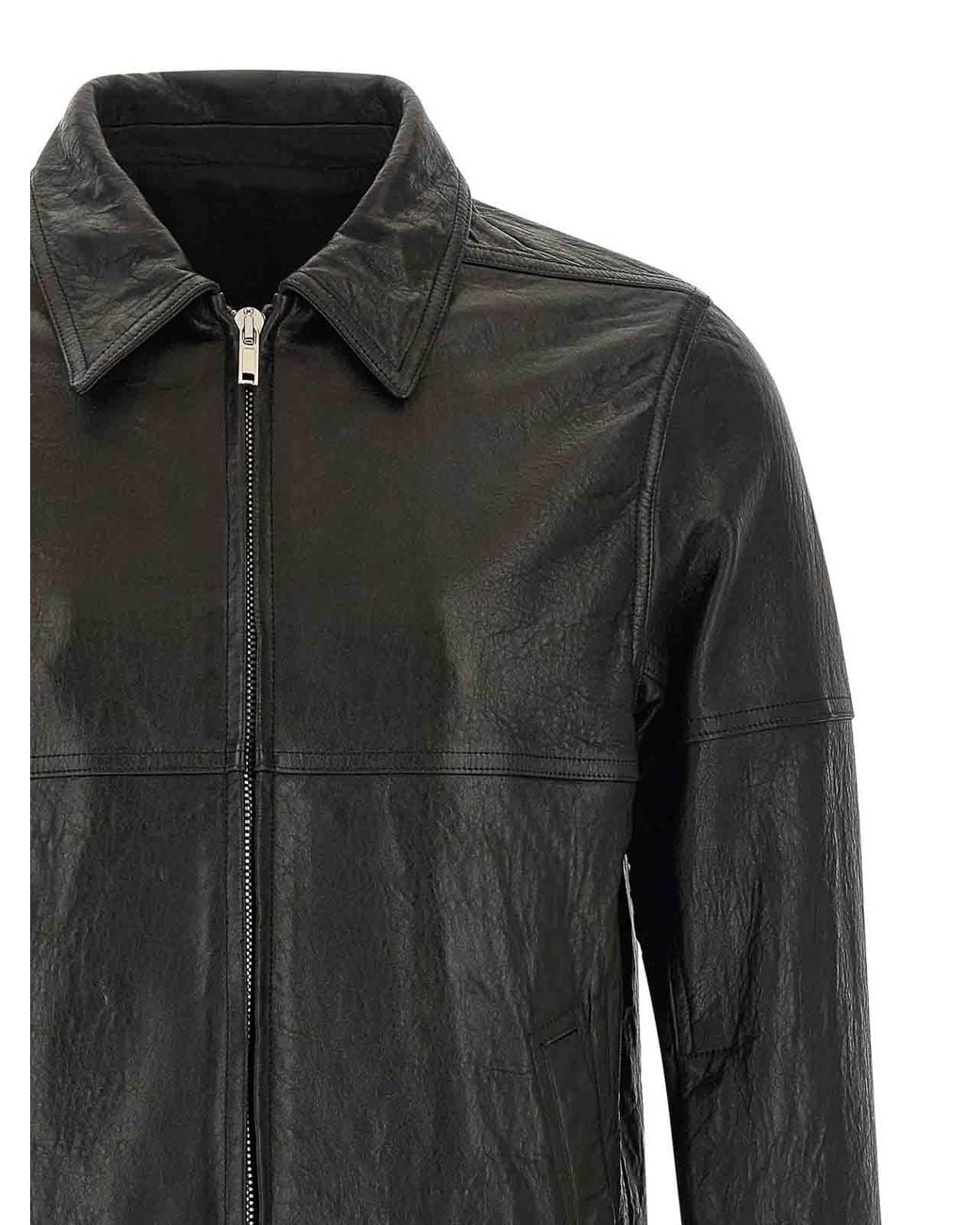 Rick Owens Black Brad Jacket for men