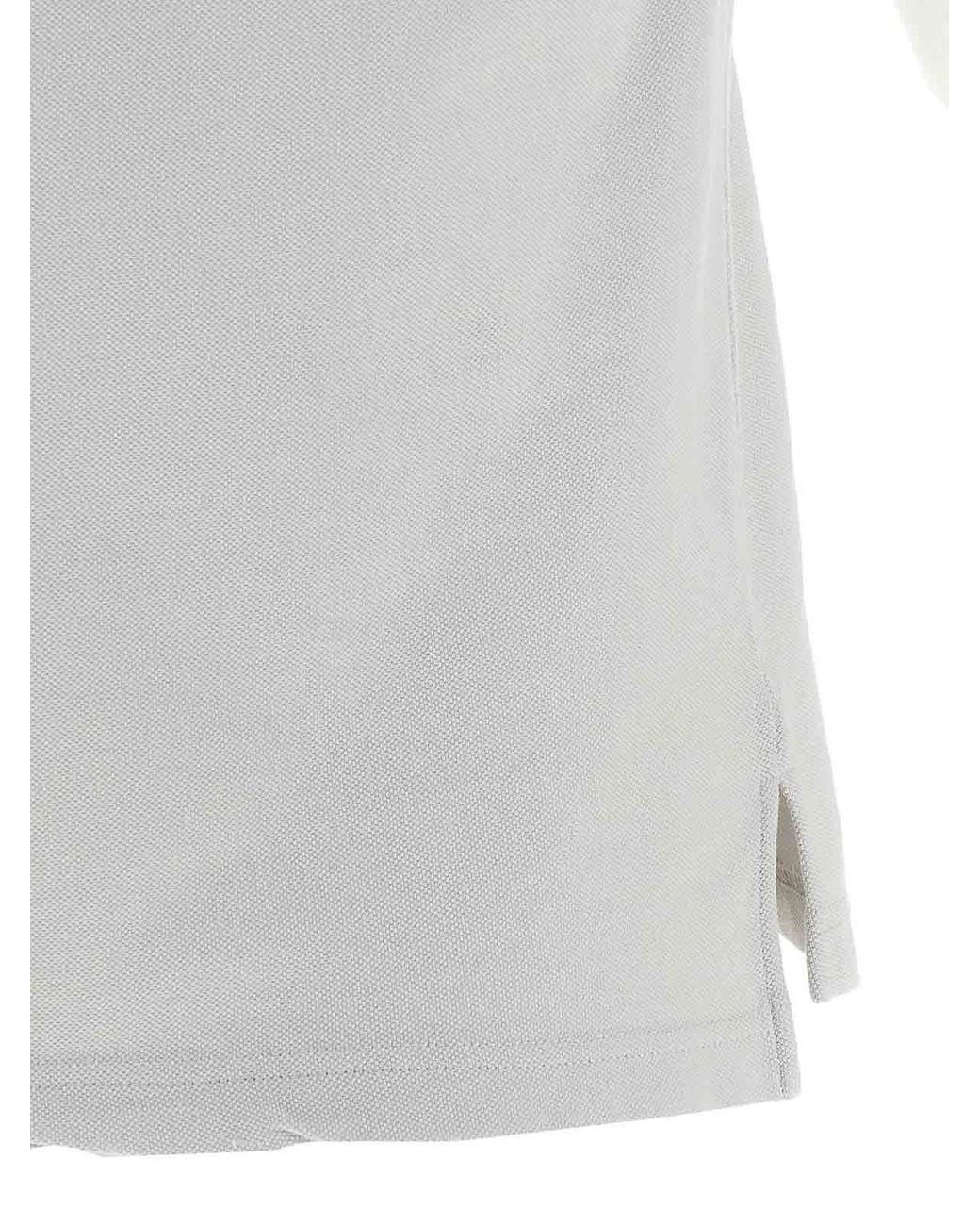Balenciaga Gray 'Laurel Classic' Polo Shirt