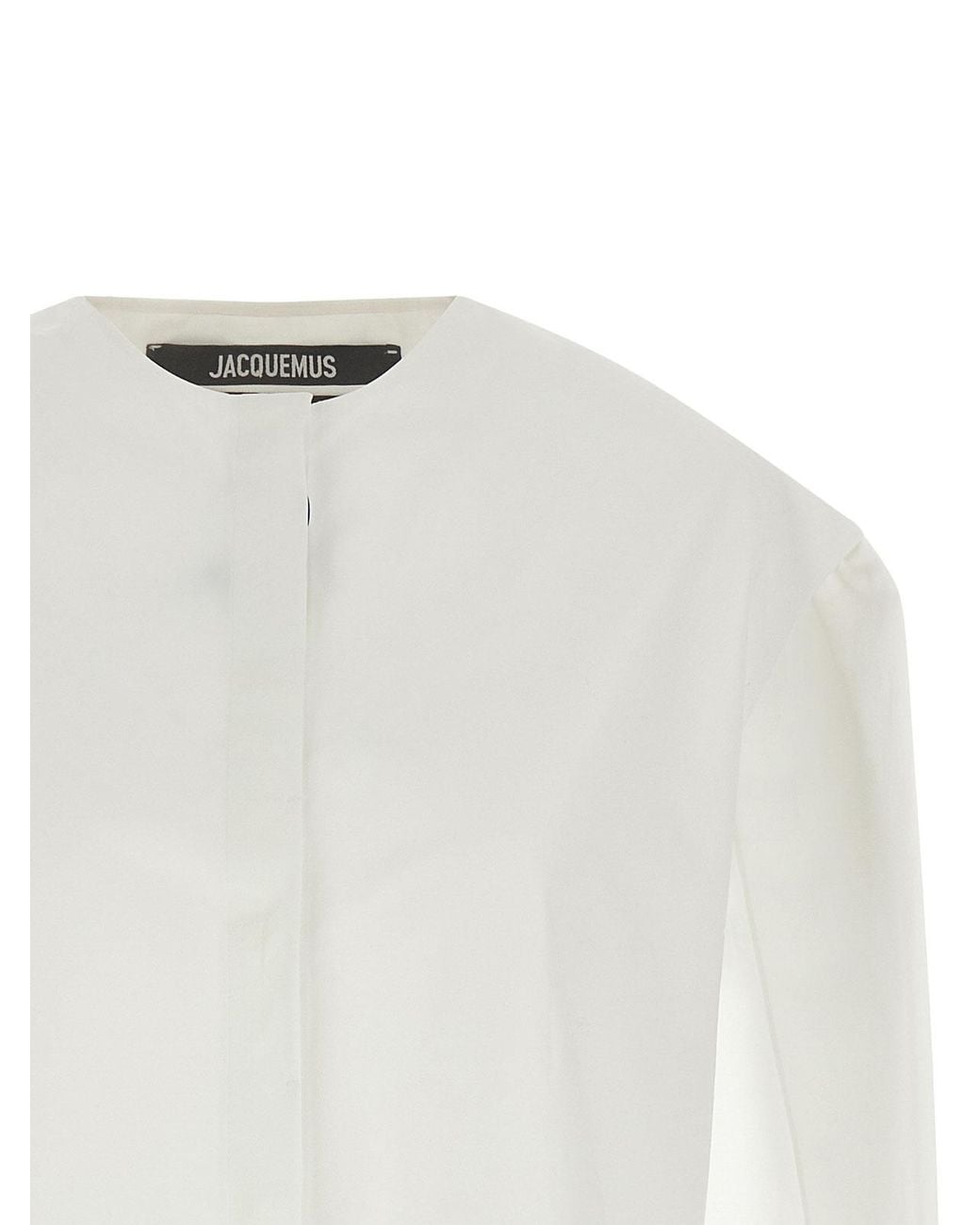 Jacquemus White La Robe Berlingot Dress