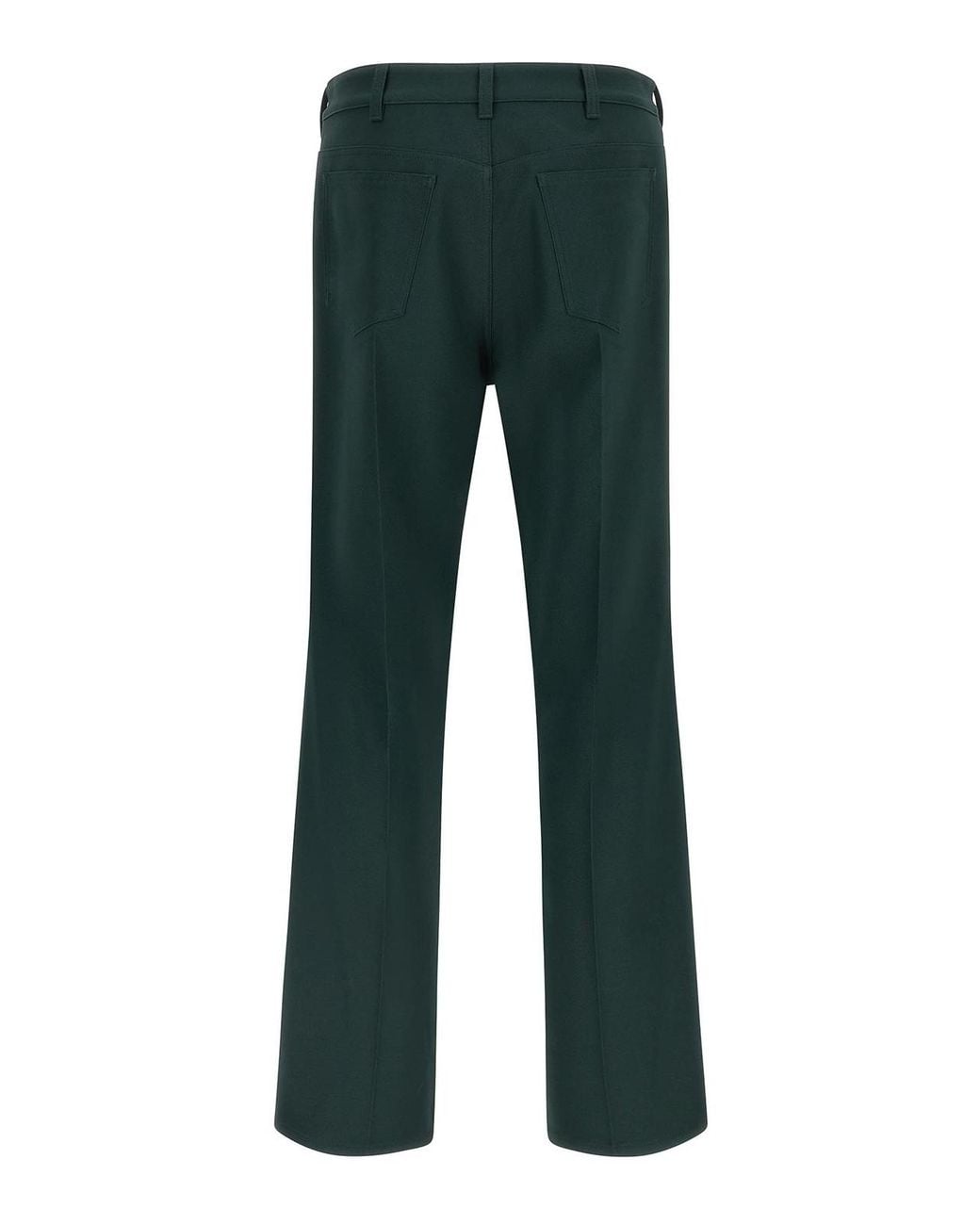 Marni Green Technical Twill Pants for men