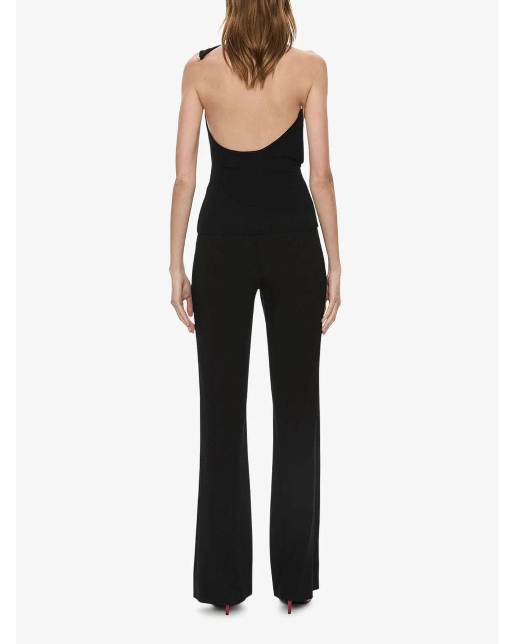 Christopher Esber Black Concave Wired Top