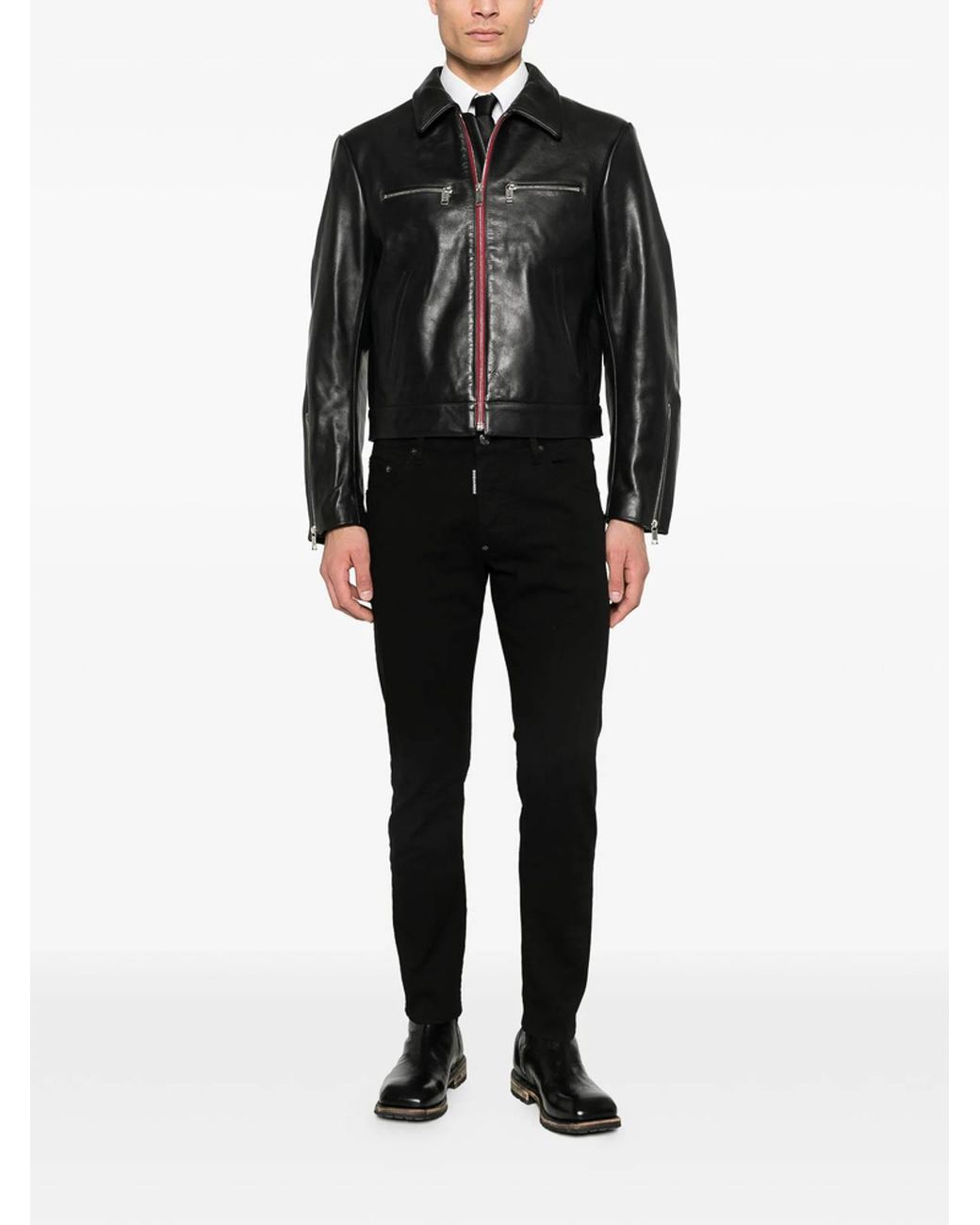 DSquared² Black Skater Jeans for men