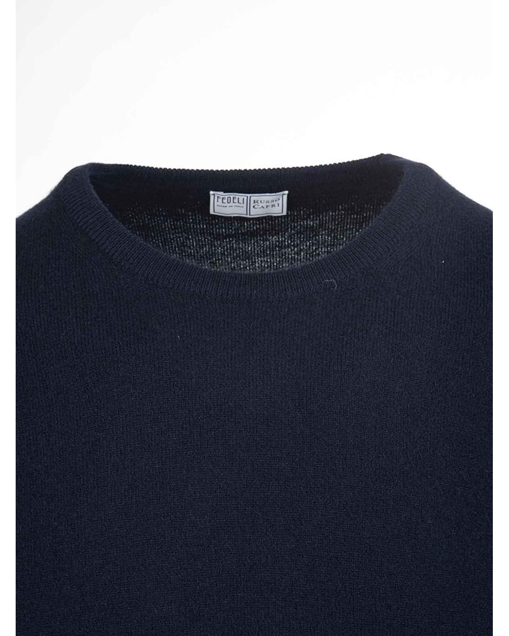 Fedeli Blue Arg Vintage Ce Ml Cashmere for men