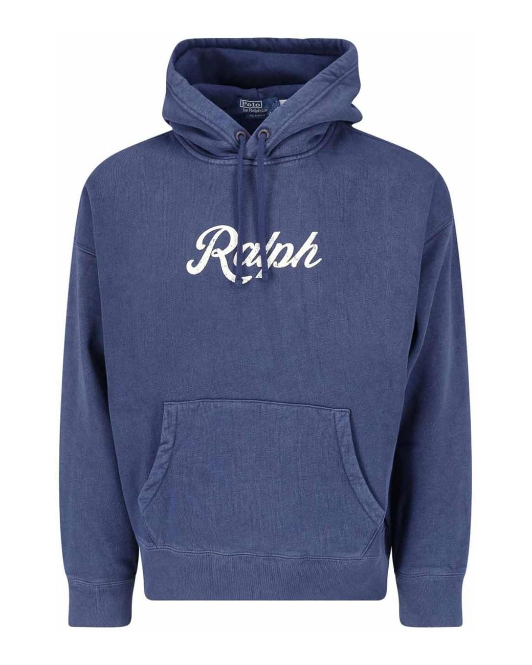 Polo Ralph Lauren Blue Logo Hoodie for men