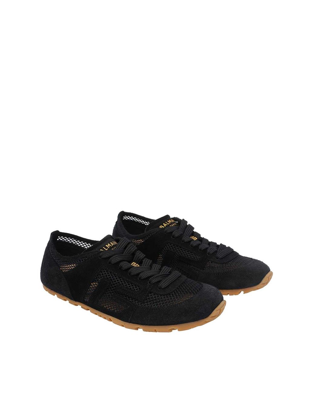 Balmain Racer 45 Sneakers in Black | Lyst