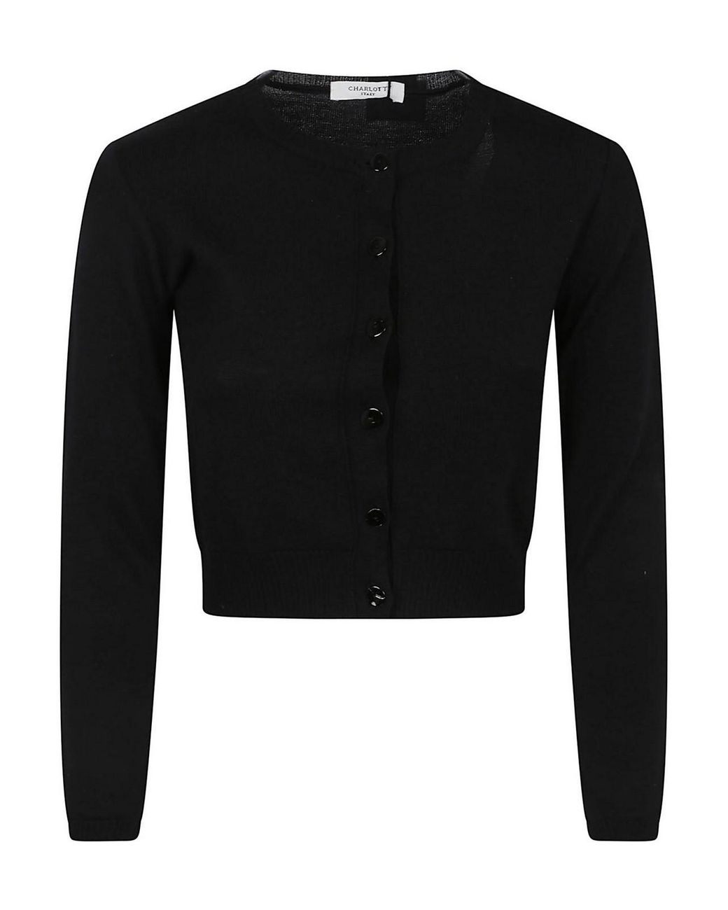 Charlott Black Coreana Collar Jacket