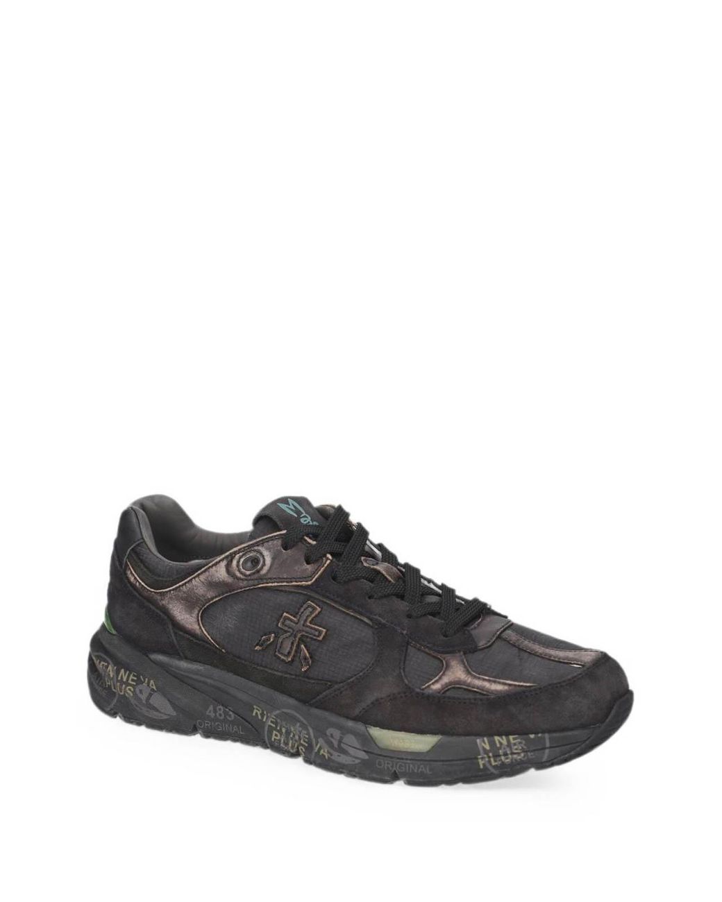 Premiata Black Suede Sneakers for men