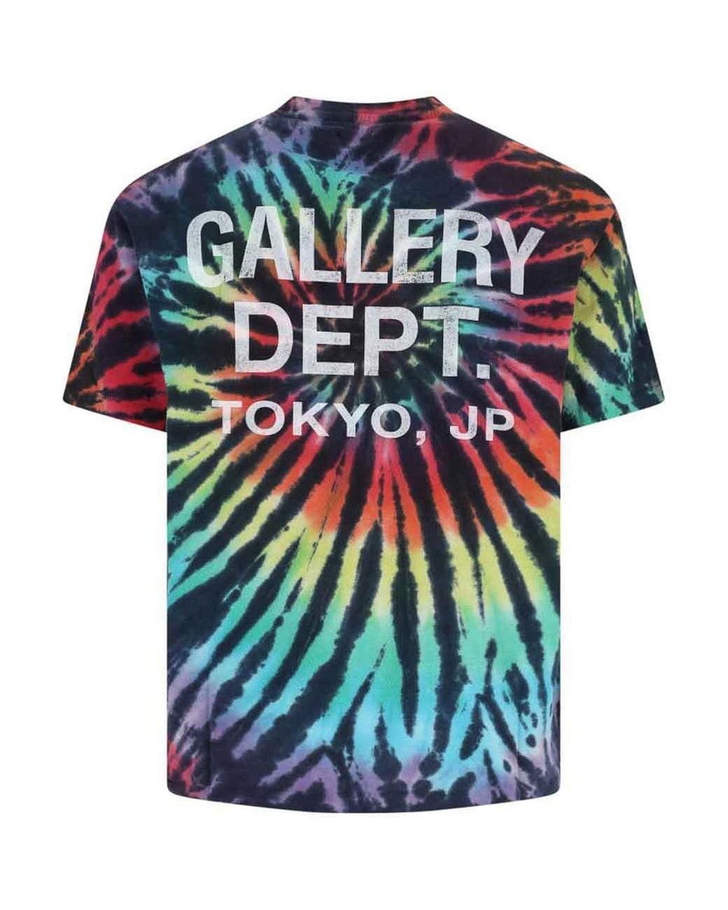 GALLERY DEPT. Blue Tie-Dye Print T-Shirt for men