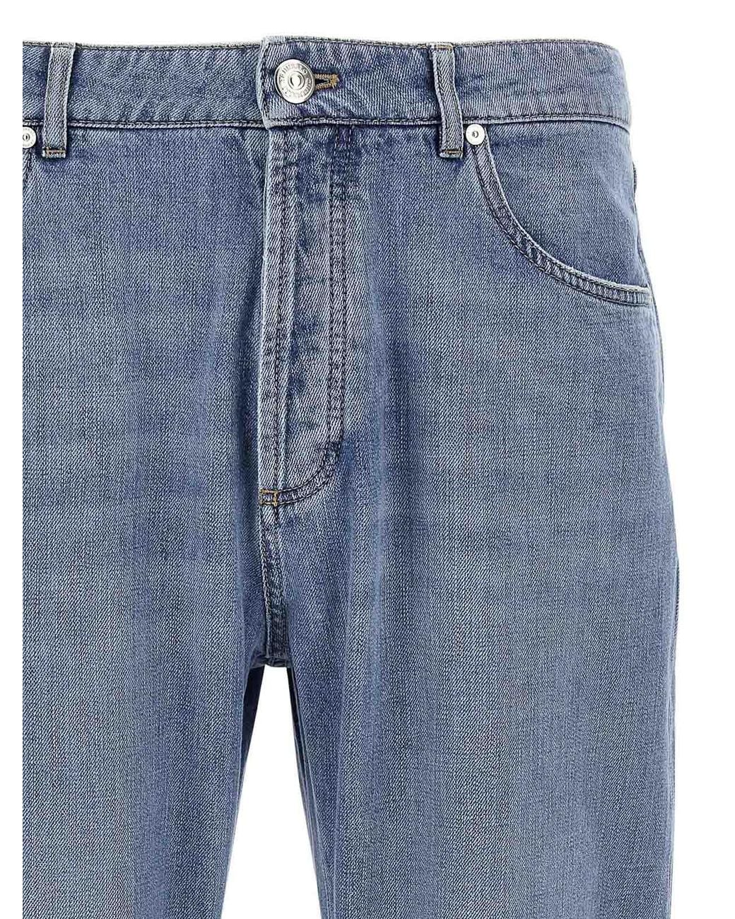 Brunello Cucinelli Blue Denim Jeans for men