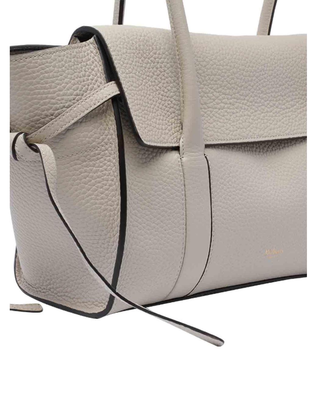 Mulberry White Small Soft Bayswater Bag