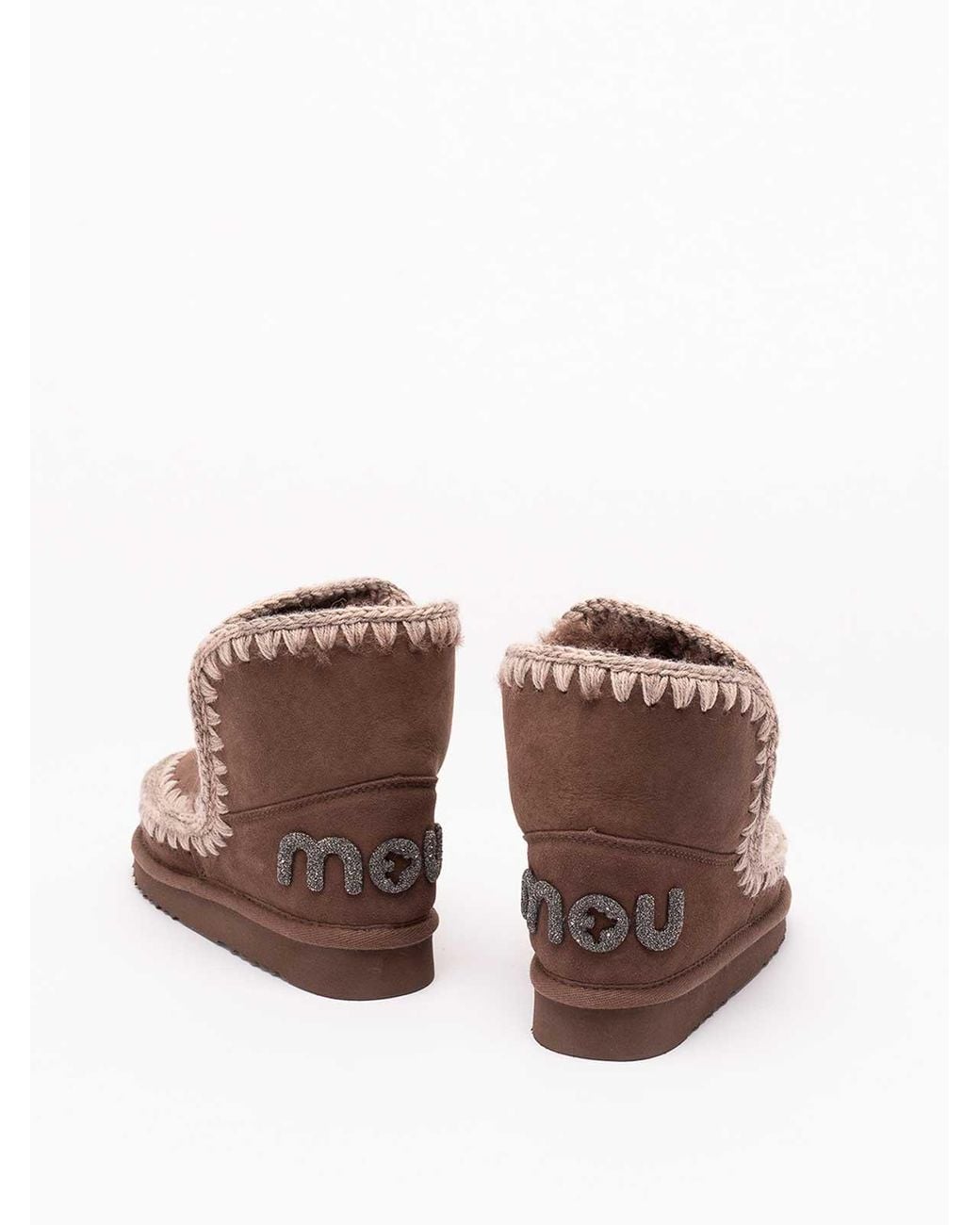Mou Brown 'Eskimo 18 Glitter Logo'