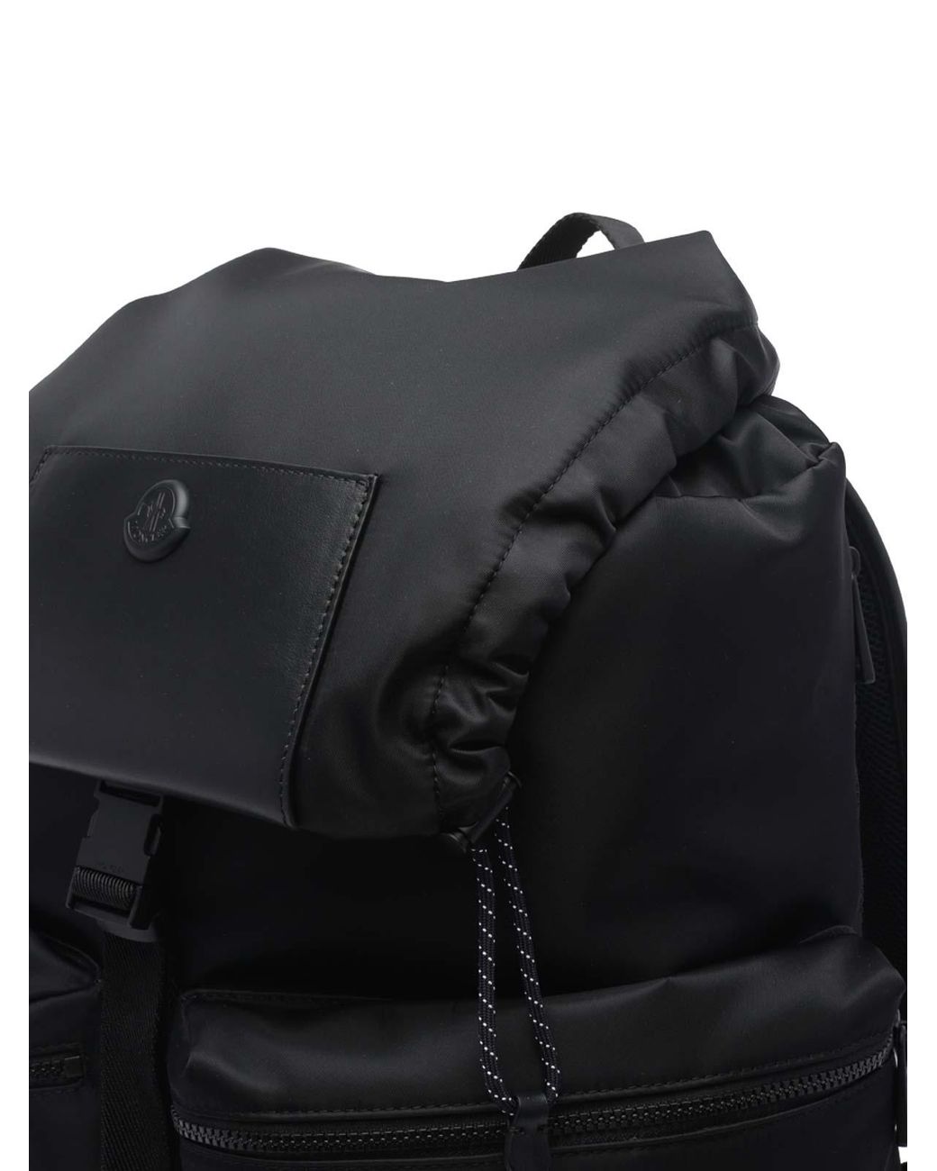 Moncler Black Kenston Backpack for men