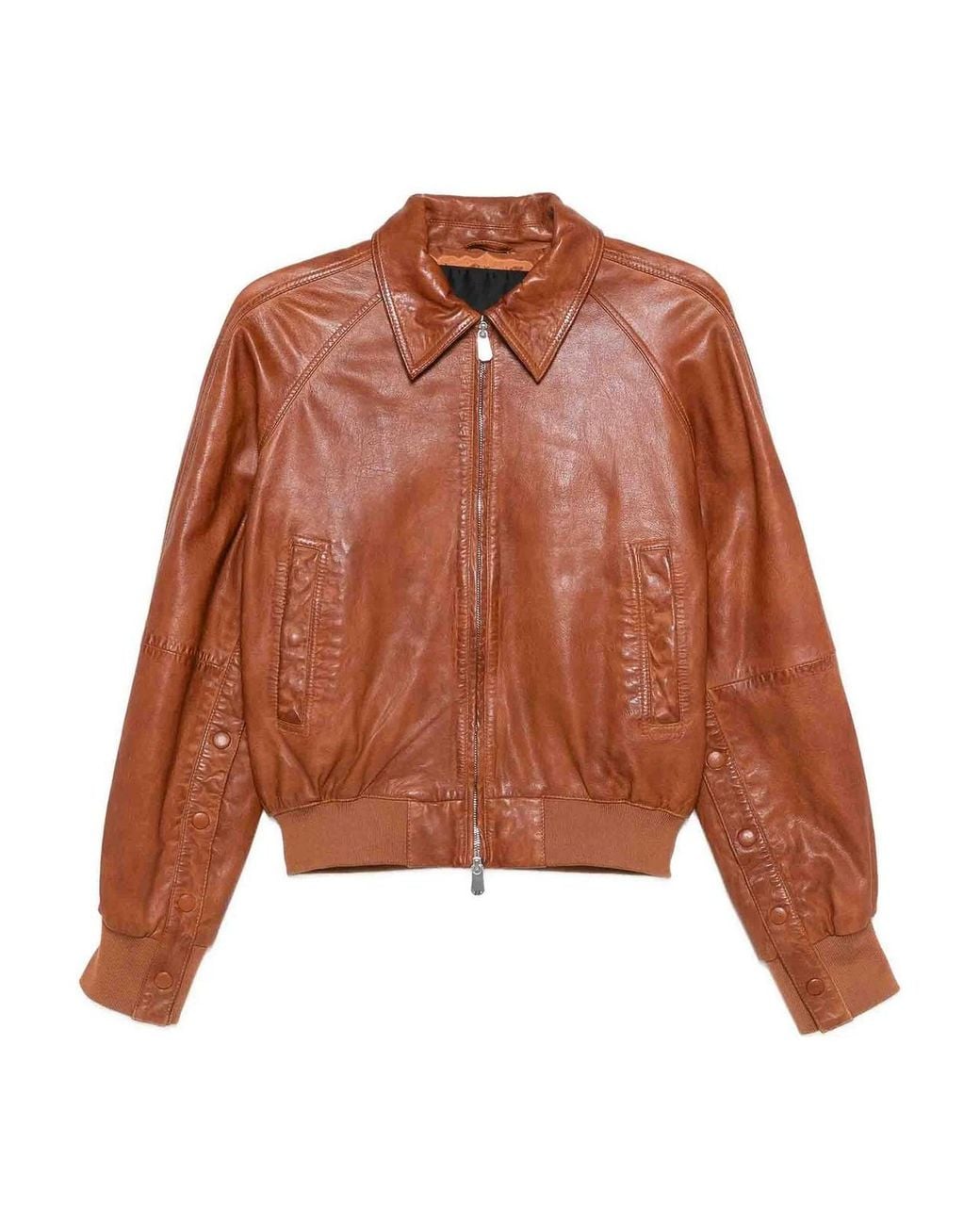 Pinko Brown Barbra Bomber