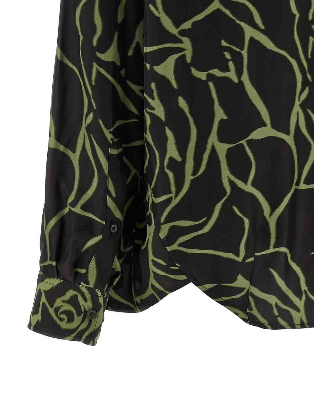 Dries Van Noten Green Casia' Shirt