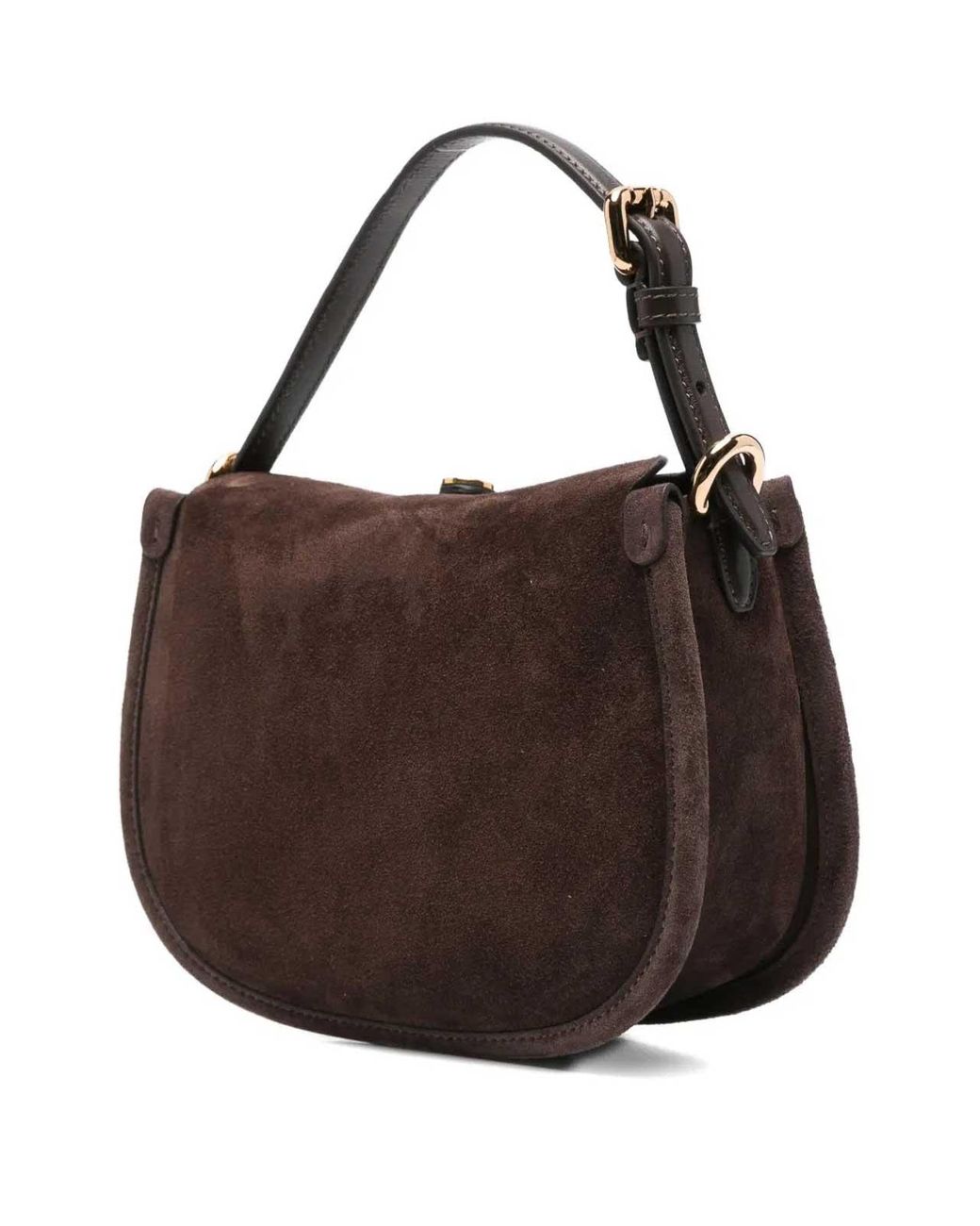 Etro Black Pony S Suede Crossbody Bag
