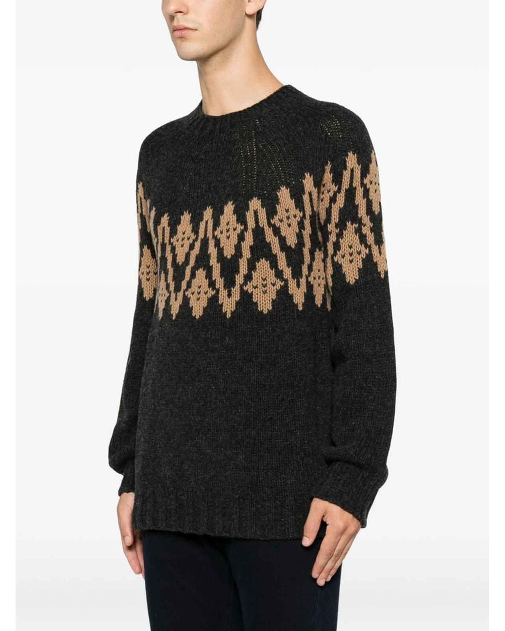 Dondup Black Sweater for men