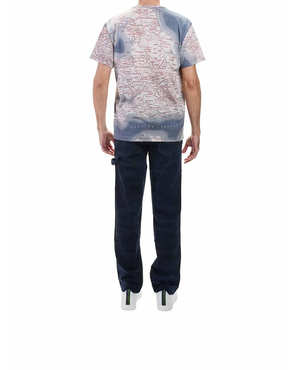 Vivienne Westwood Blue Horses Classic Tshirt for men