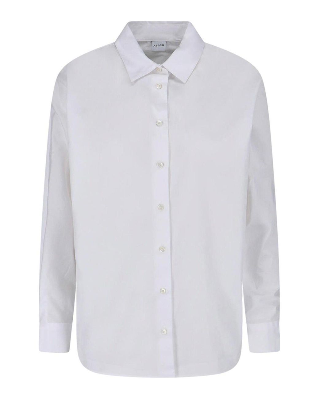 Aspesi White Cotton Shirt