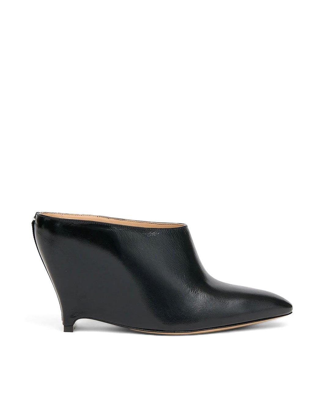 Maison Margiela Black Heel-Less Mules
