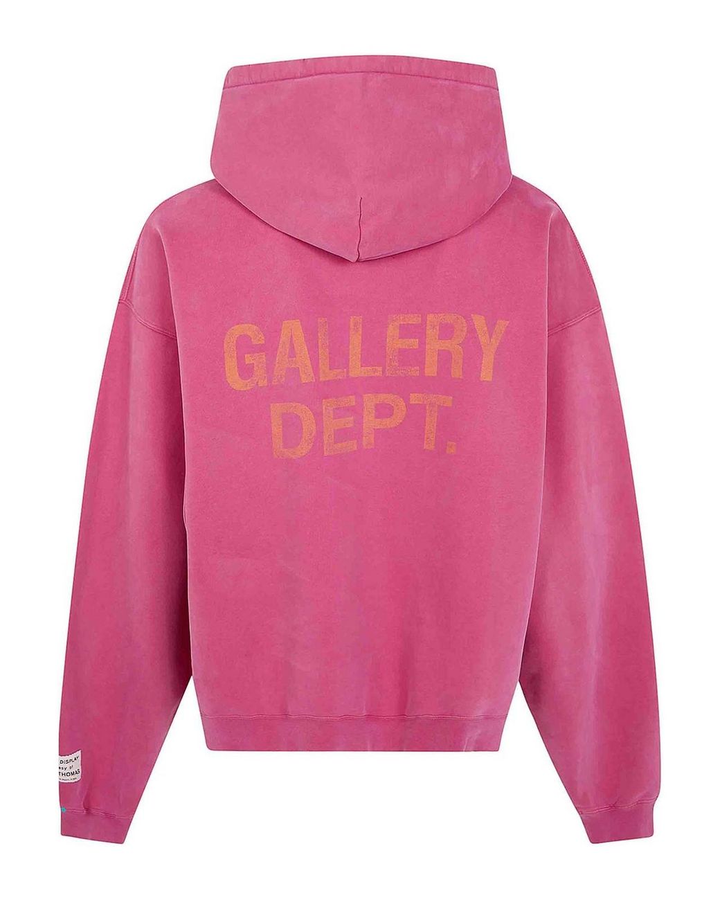 GALLERY DEPT. Pink Gd Paint Logo Hoodie for men