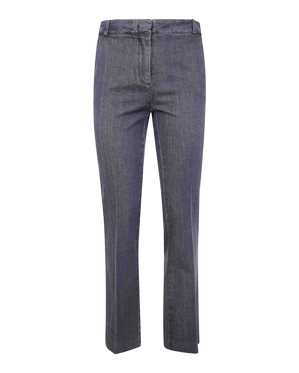 Kiltie Blue Florette Flared Trousers
