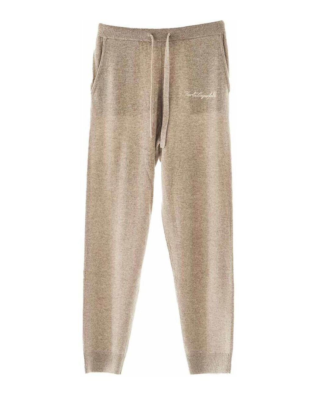 Karl Lagerfeld Natural Hotel Karl Kashmere Joggers