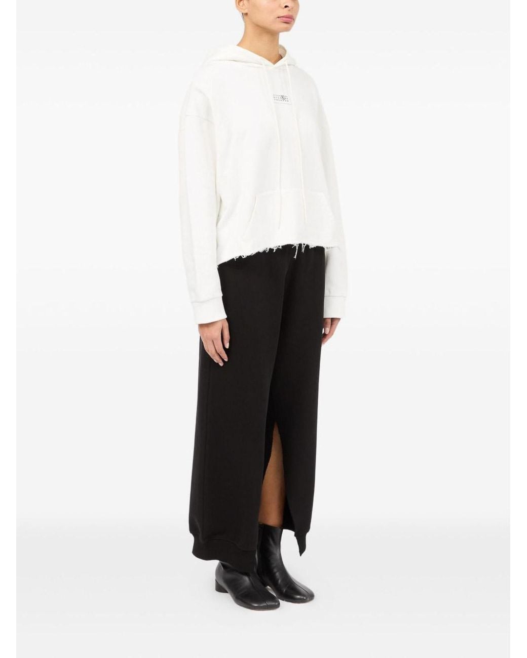 MM6 by Maison Margiela White Pullover