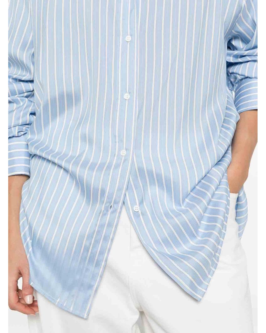 Ermanno Scervino Blue Shirt