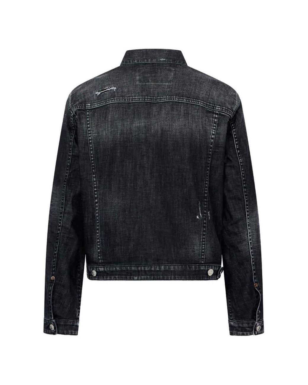DSquared² Blue Short Jacket for men