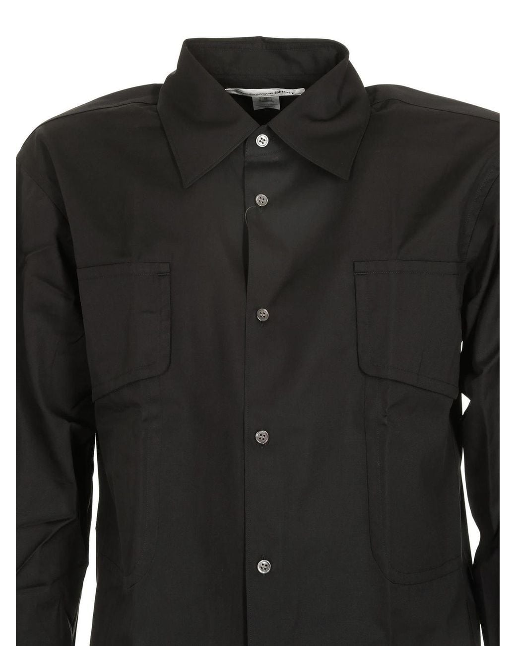 Camisa Comme des Garçons de hombre de color Black