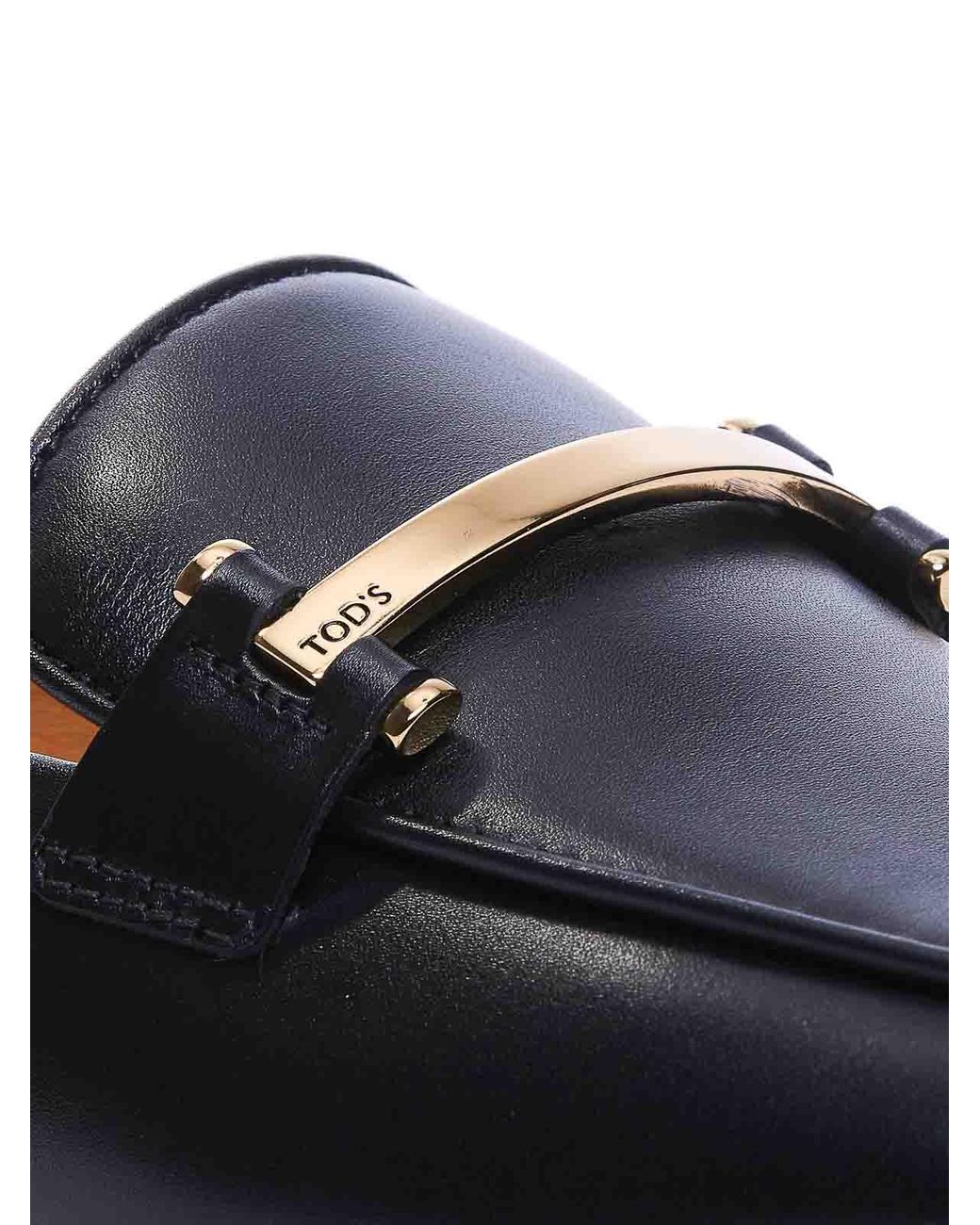Tod's Blue Loafers