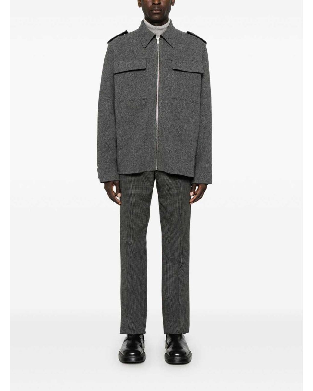 Jil Sander Gray Shirts for men