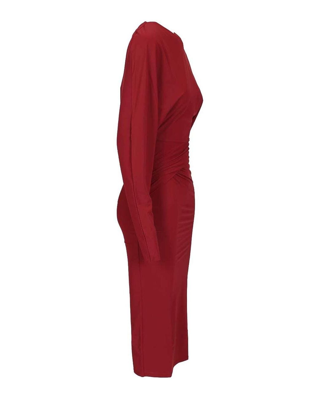 Amazuìn Red Midi Dress Karen