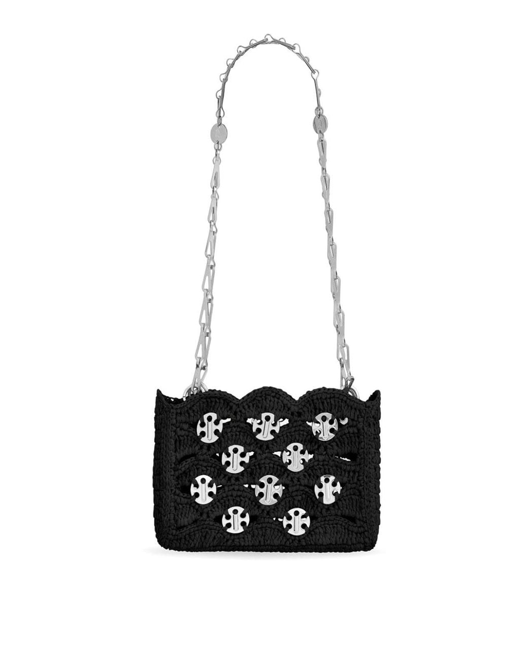 Rabanne White Nano 1969 Bag