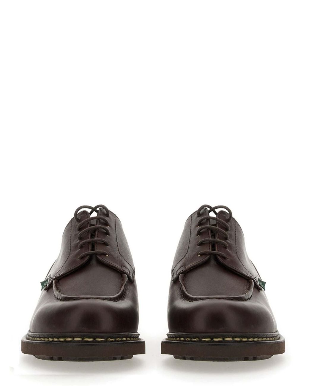 Paraboot Brown Stringata Chambord for men