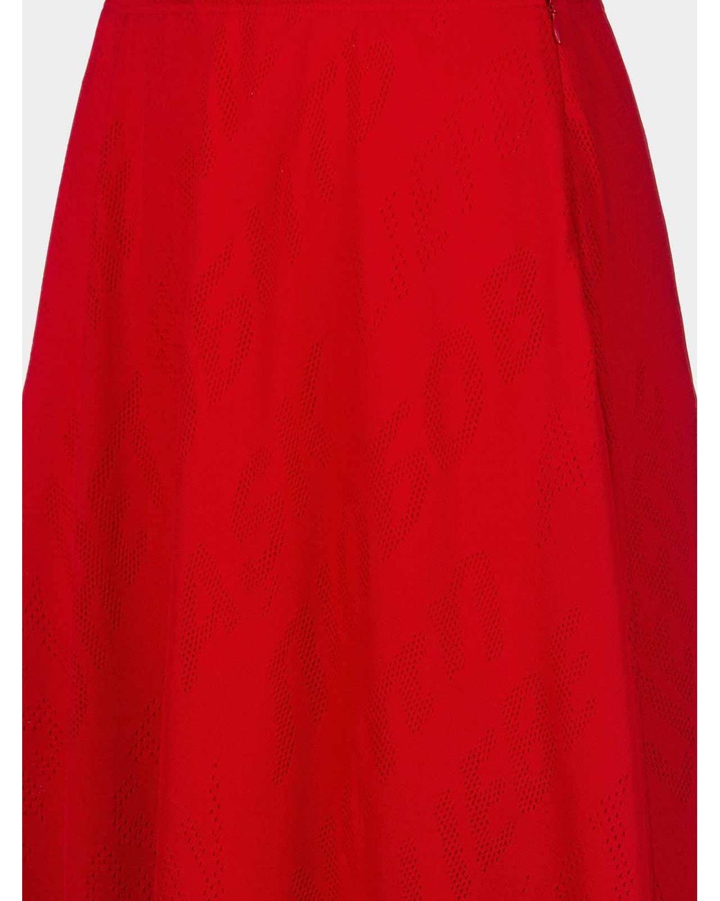 Balenciaga Red Stretch-Rock