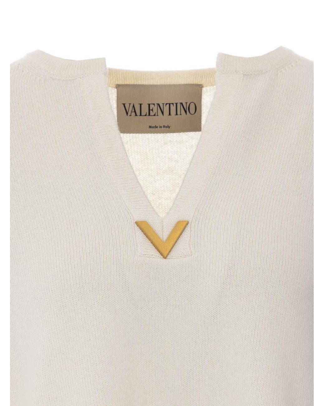Valentino Garavani White Ivory Sweater