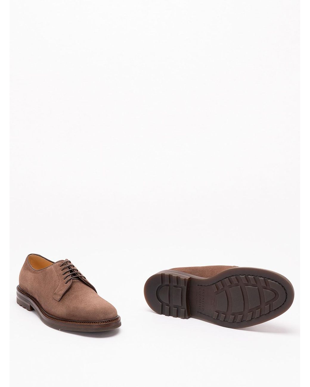 Brunello Cucinelli Brown Lace-Up for men