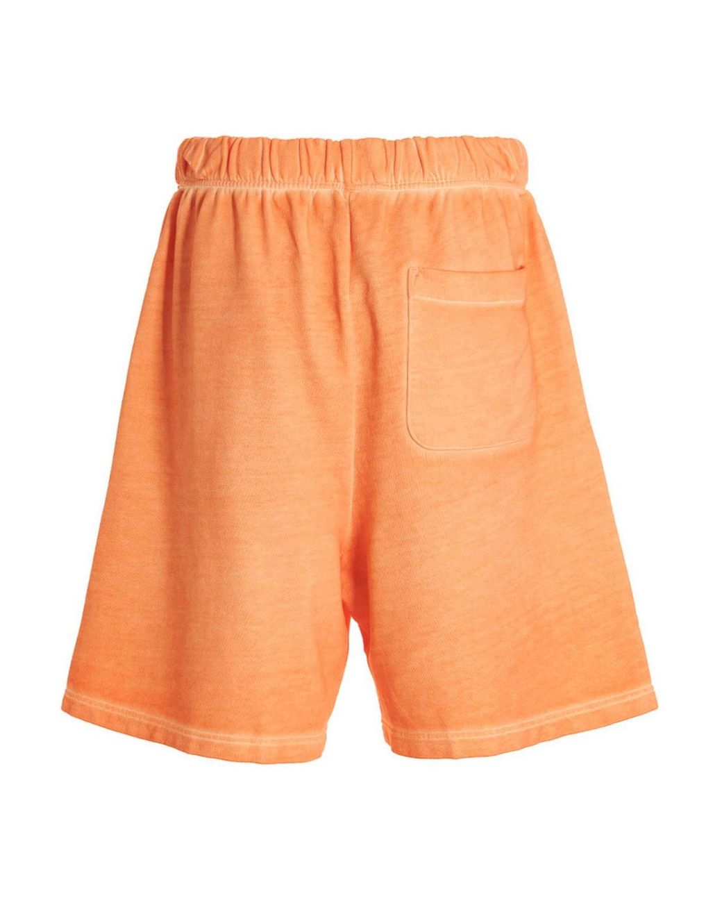 Marcelo Burlon Orange 'Sunset Cross' Bermuda Shorts for men