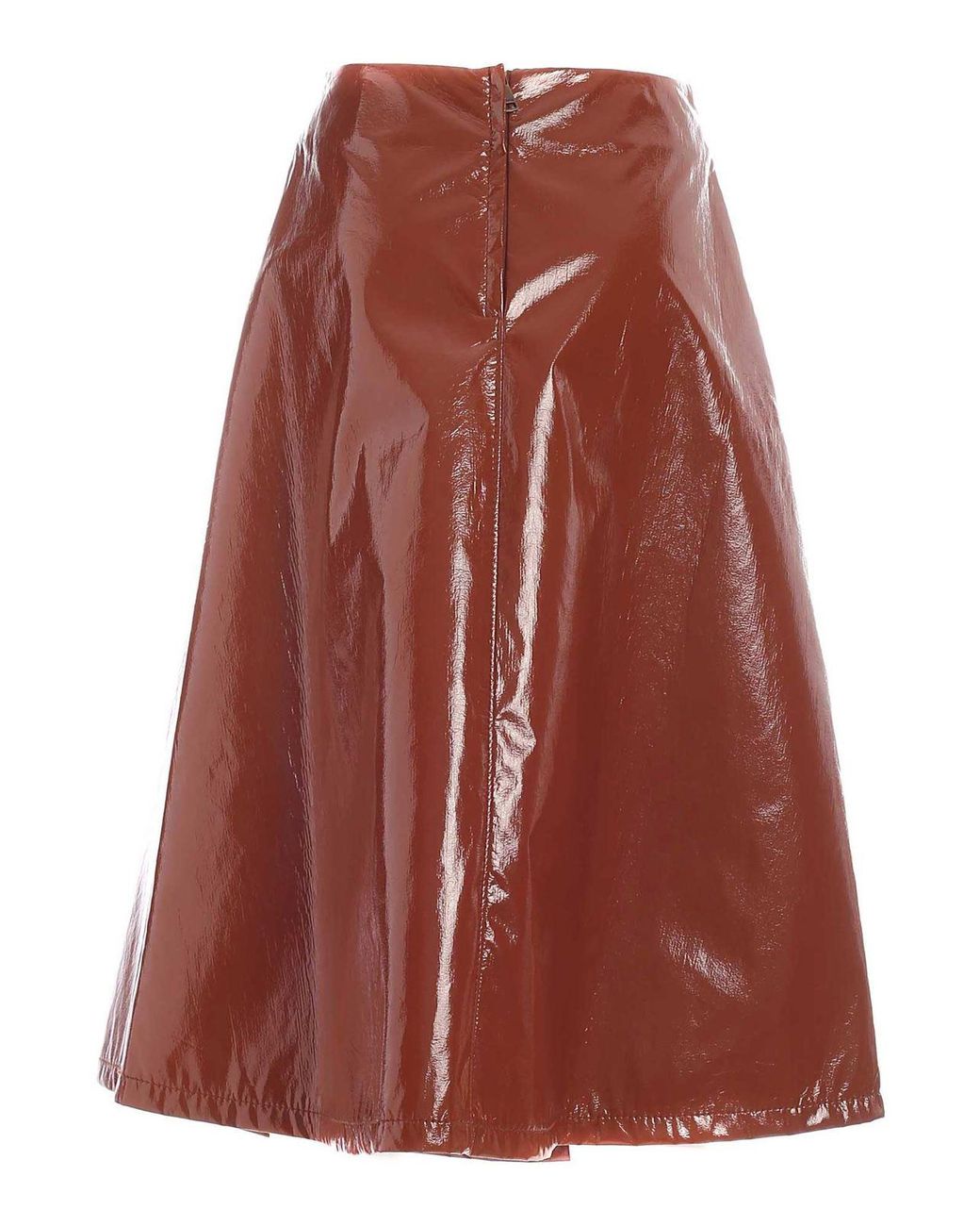 Vivetta Red Pleated Skirt