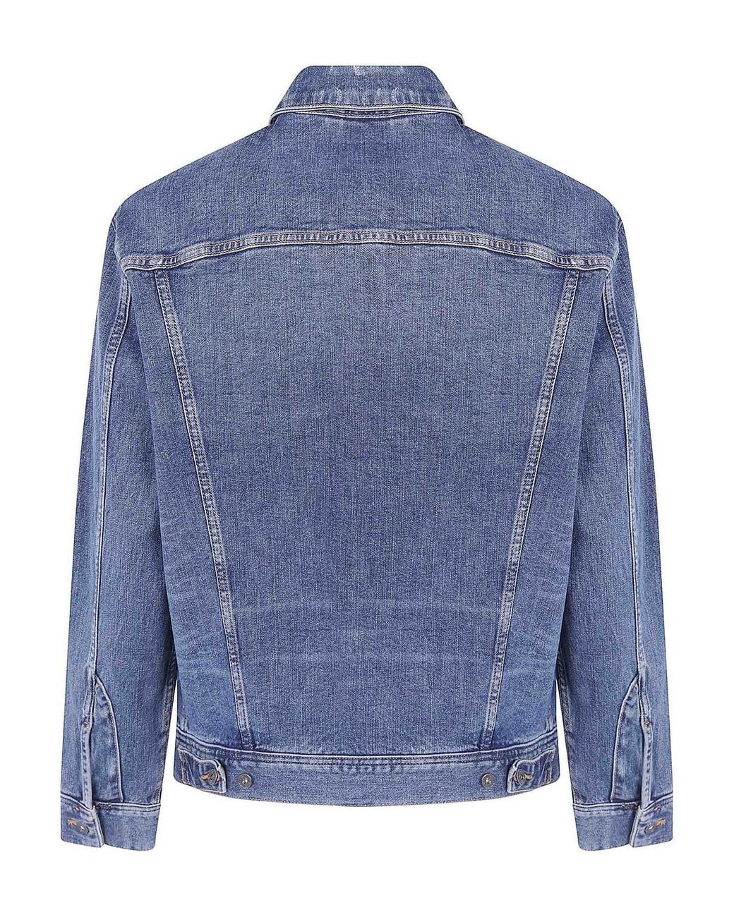 Emporio Armani Blue Denim Classic Jacket for men