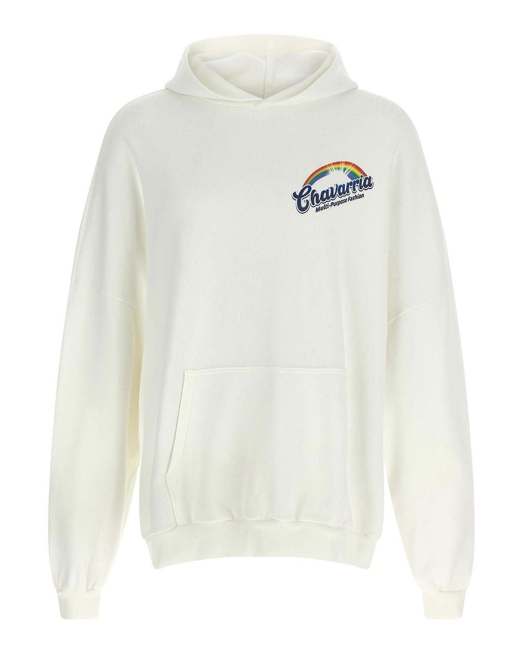Willy Chavarria White Clean & Fresh Willy Hooligan Hoodie for men