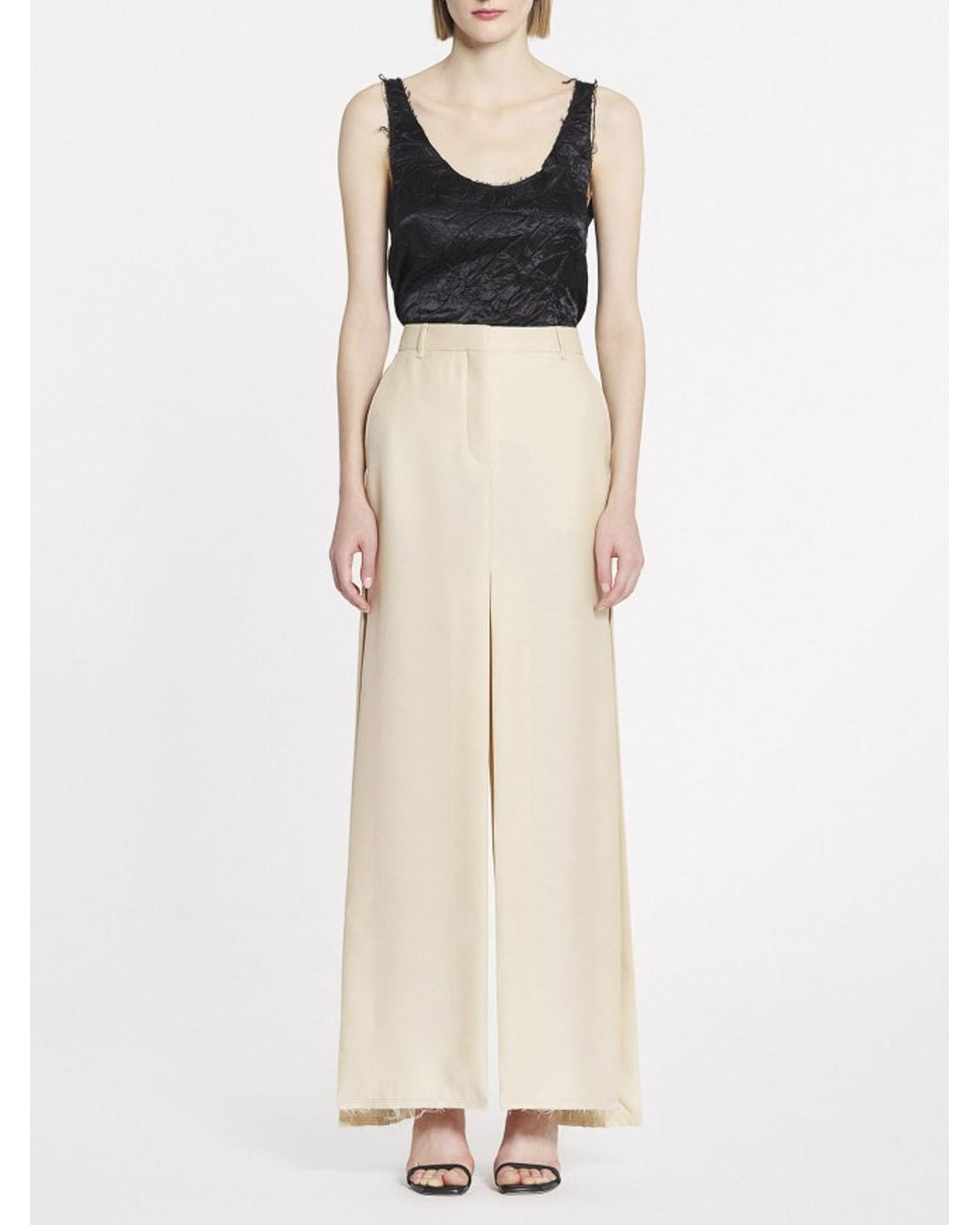 Lanvin White Trousers