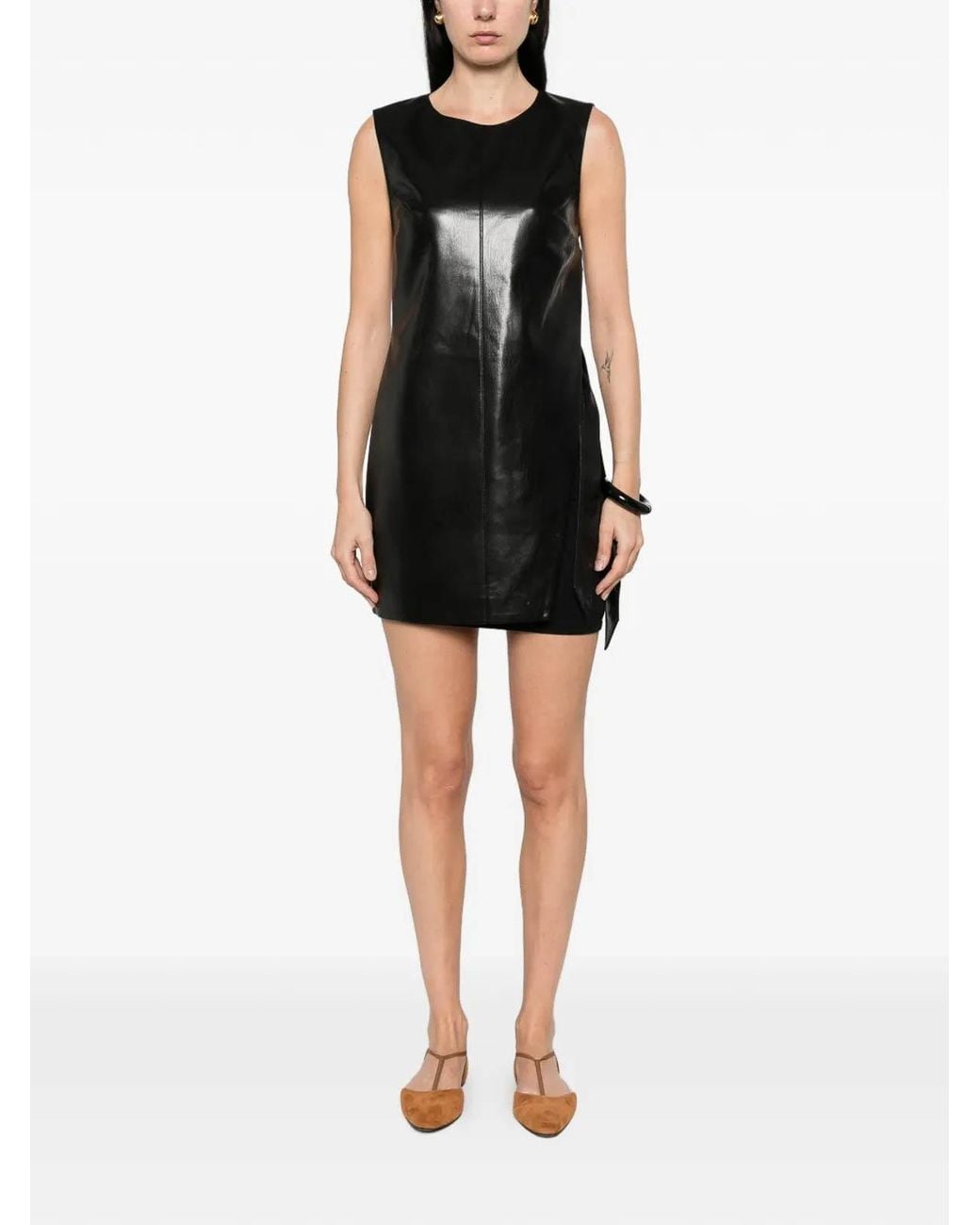 Nanushka Black Winta Dress