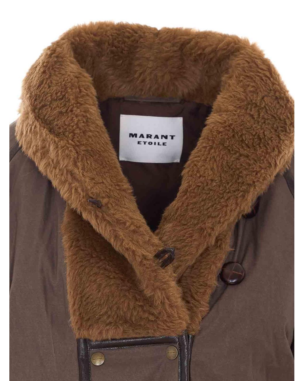 Isabel Marant Brown Olinka Down Jacket