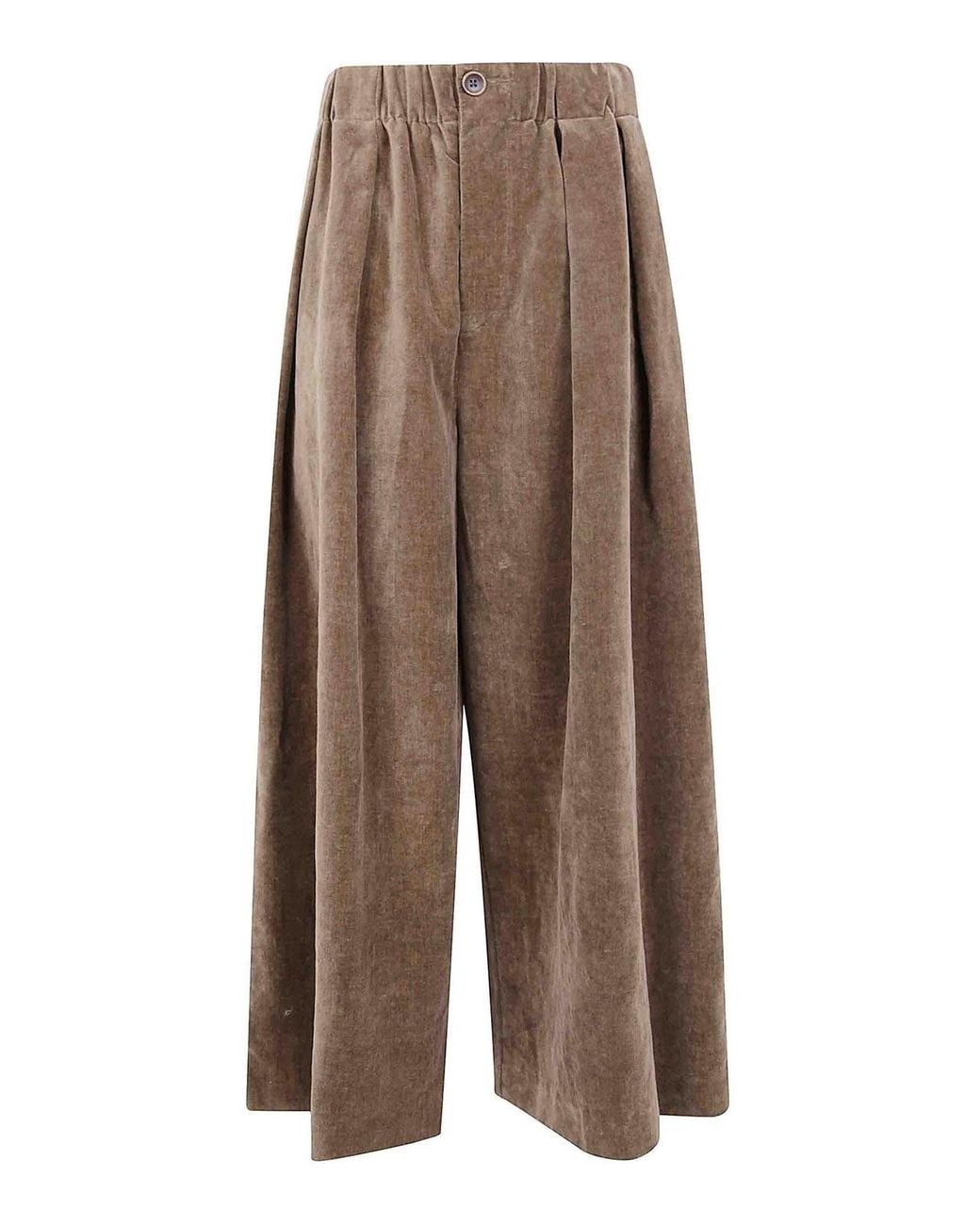 Uma Wang Brown Poetic Pants