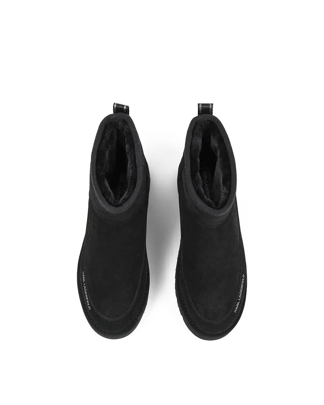 Karl Lagerfeld Black Thermo Mns Mid Pull On Boot for men