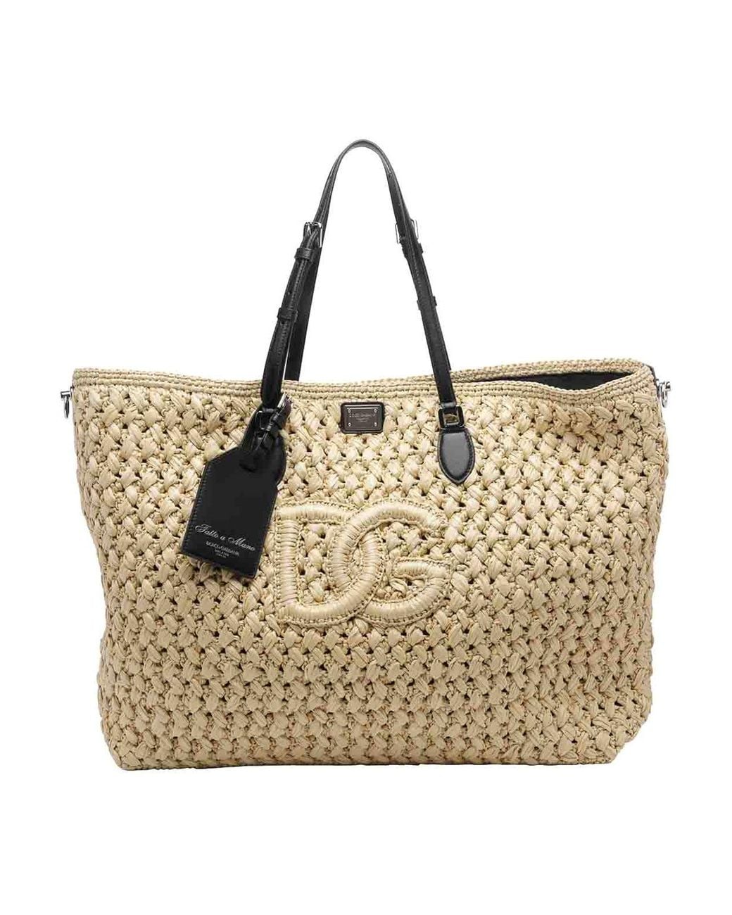 Dolce & Gabbana Natural Dg Shopping Bag for men